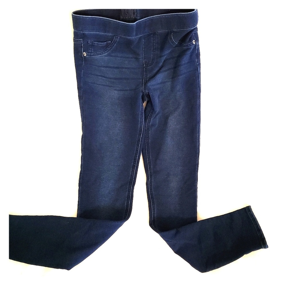 Justice slim jeans leggings size 14